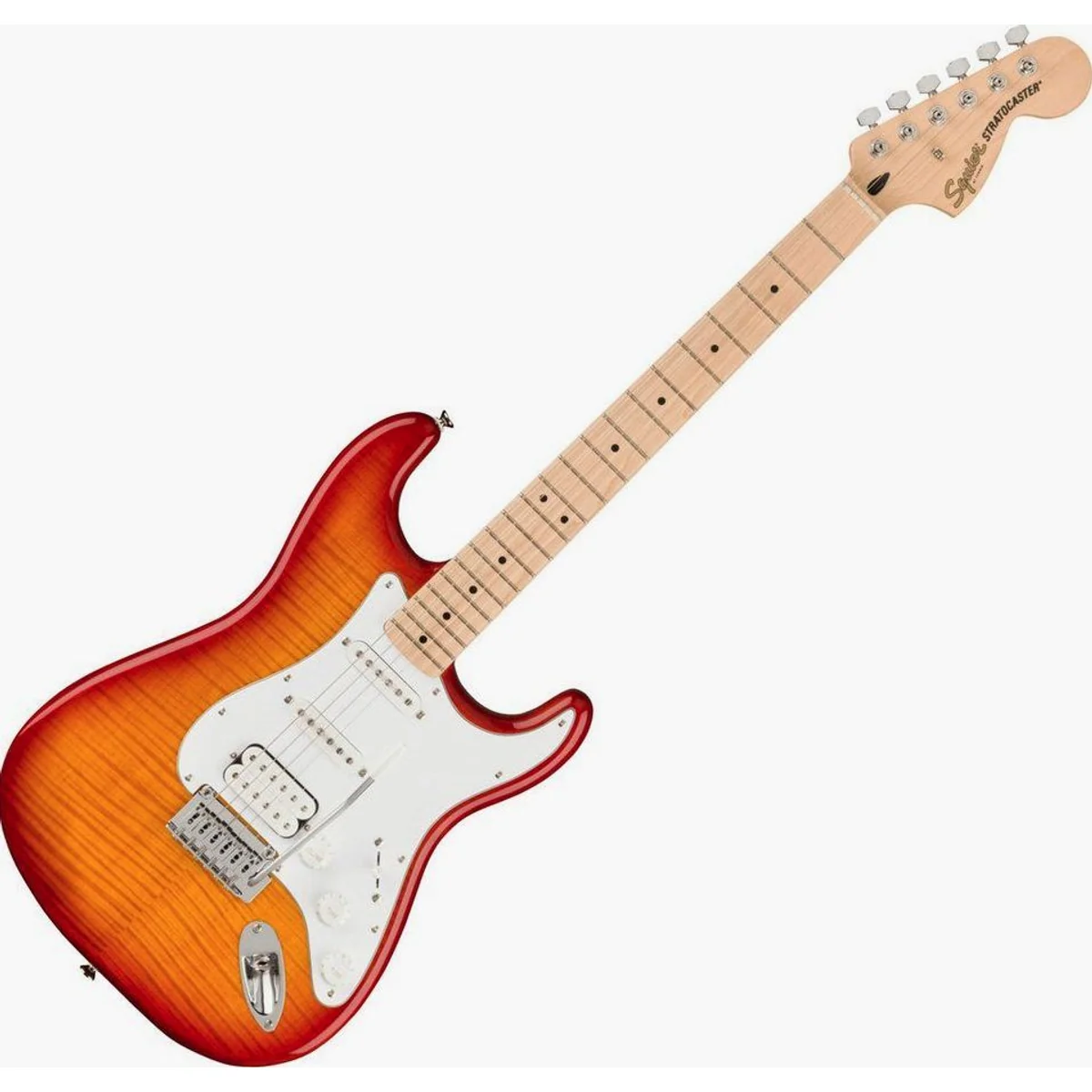 Squier Affinity Stratocaster FMT HSS, vielseitige HSS-Bestückung & komfortabler Hals