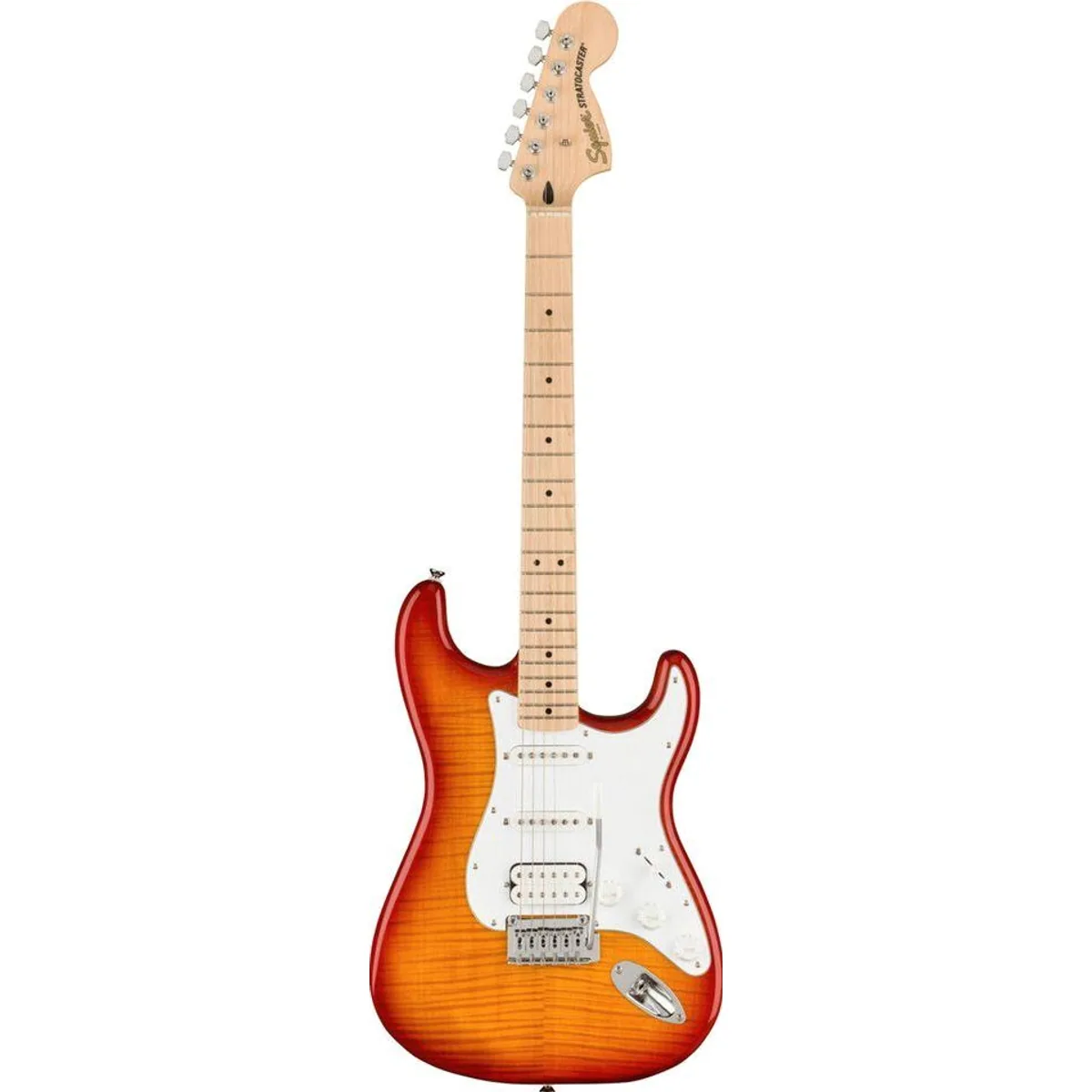 Squier Affinity Stratocaster FMT HSS, vielseitige HSS-Bestückung & komfortabler Hals 2