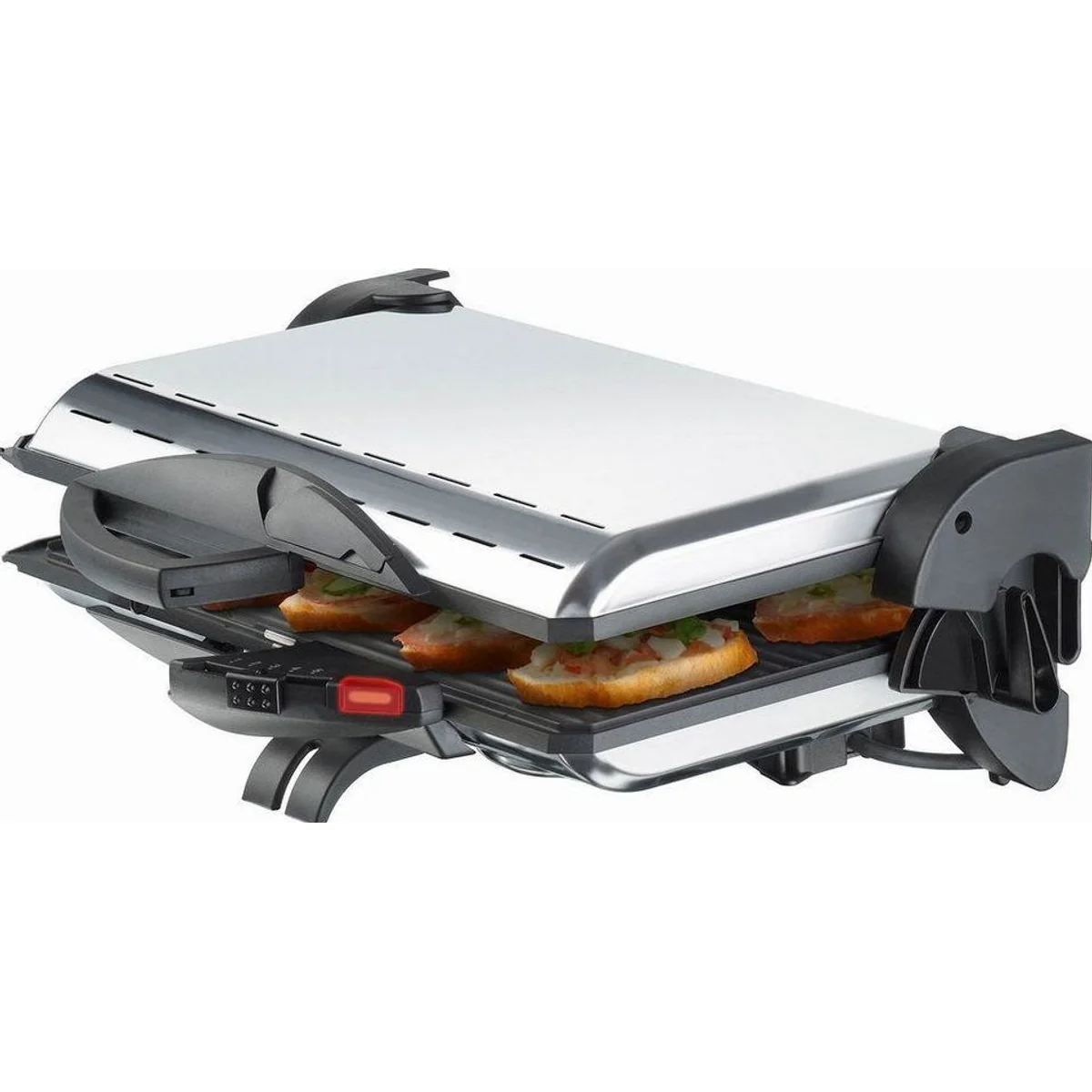 Steba PG 4.3 Kontaktgrill, 2000 W, wendbare Grillplatten, stufenloses Thermostat 4