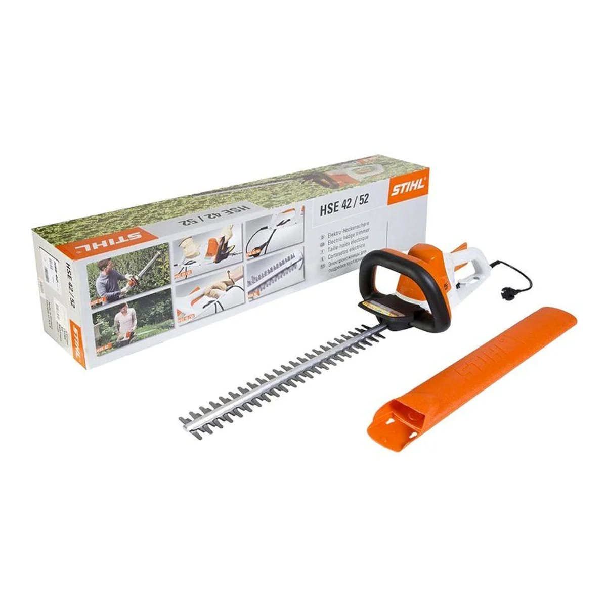 STIHL HSE 42 Elektro-Heckenschere, leicht, leise, handlich