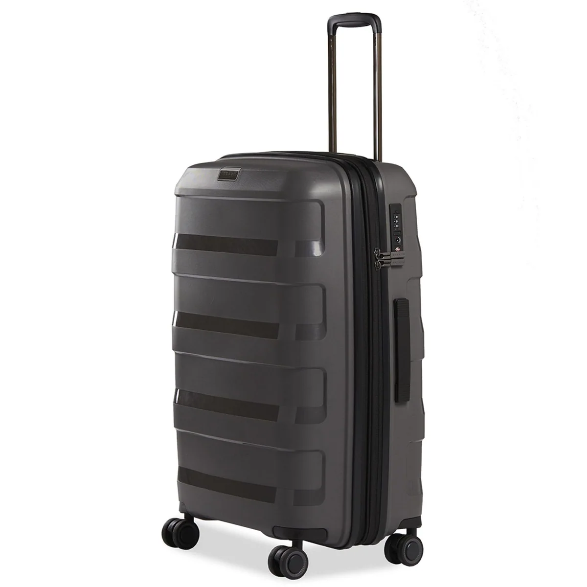 Stratic Hartschalen-Trolley Straw +, bruchfest, TSA-Schloss, 360° Rollen 2