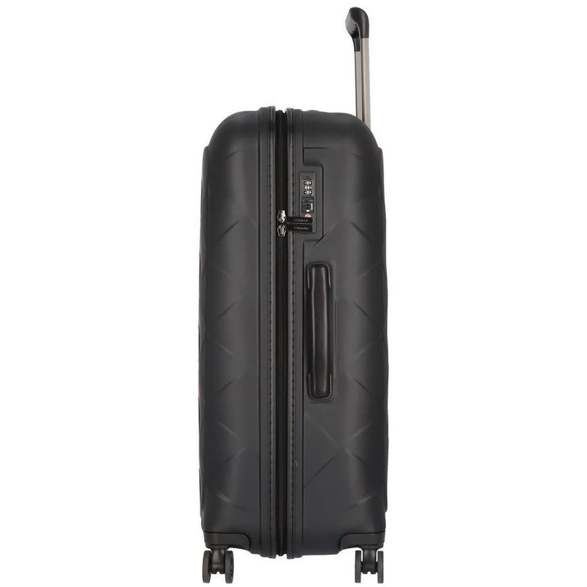 Stratic Leather & More Trolley, 4 Rollen, robustes Polycarbonat 3