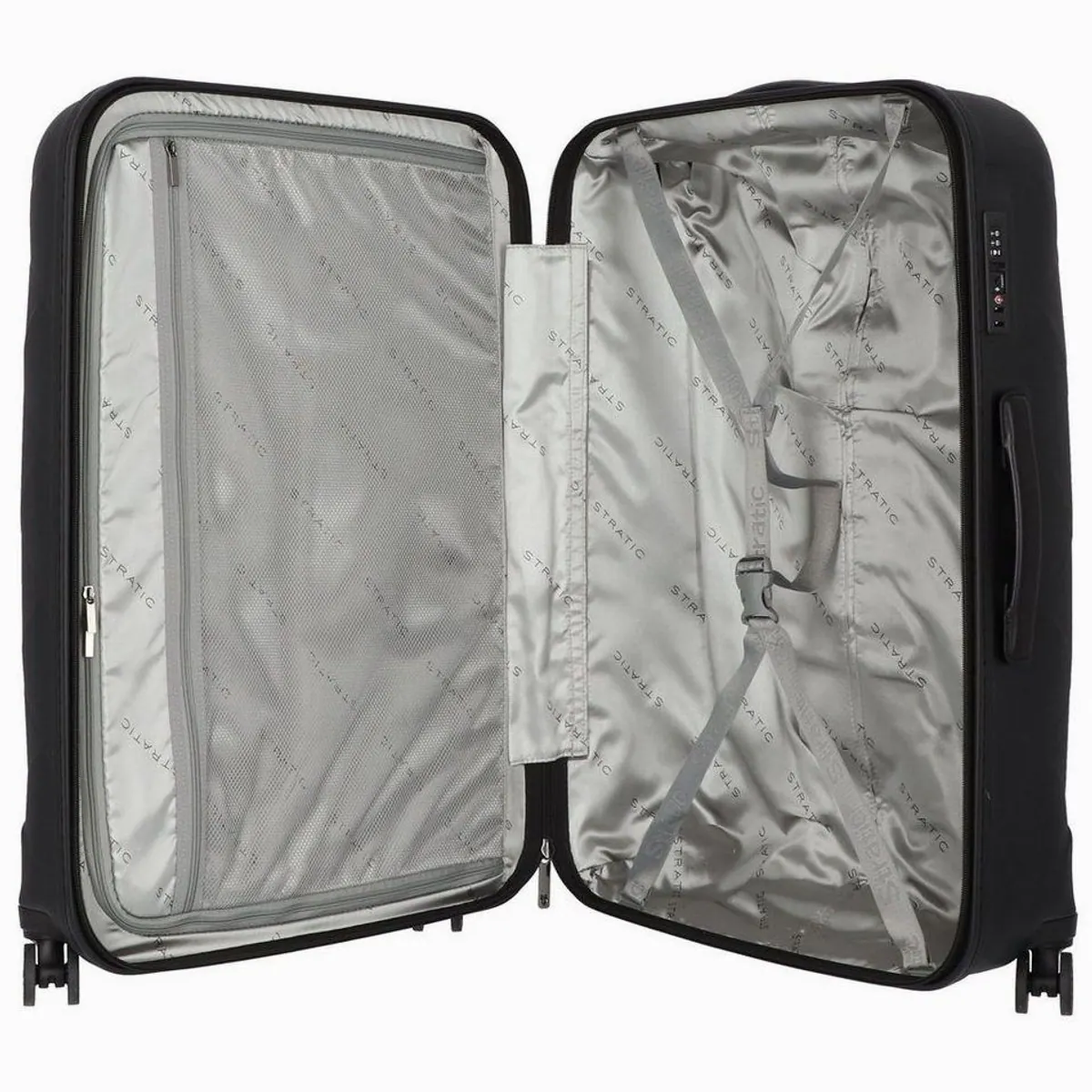 Stratic Leather & More Trolley, 4 Rollen, robustes Polycarbonat 5