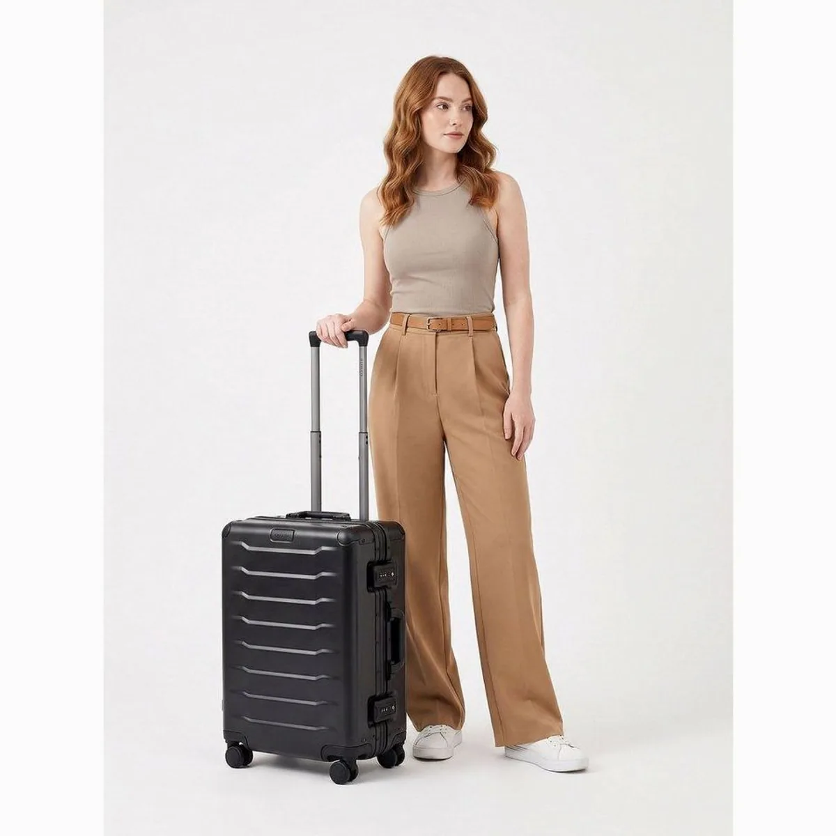 Stratic Phoenix Handgepäck-Trolley, 4 Rollen, Aluminium — robust, leicht, TSA-Schloss 2