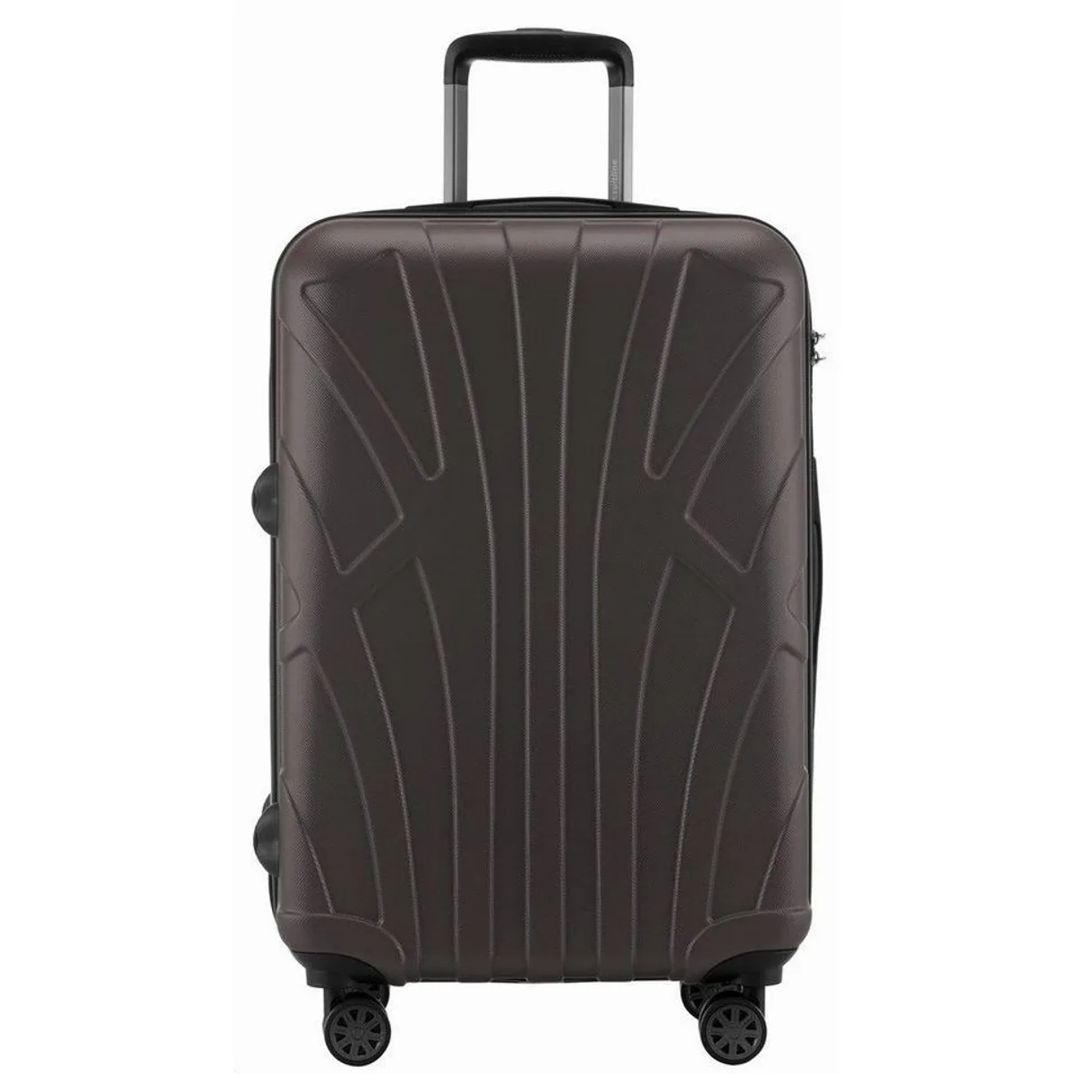 Suitline Hartschalen-Trolley S1, 3-tlg Kofferset, TSA-Schloss, 4 Rollen 2