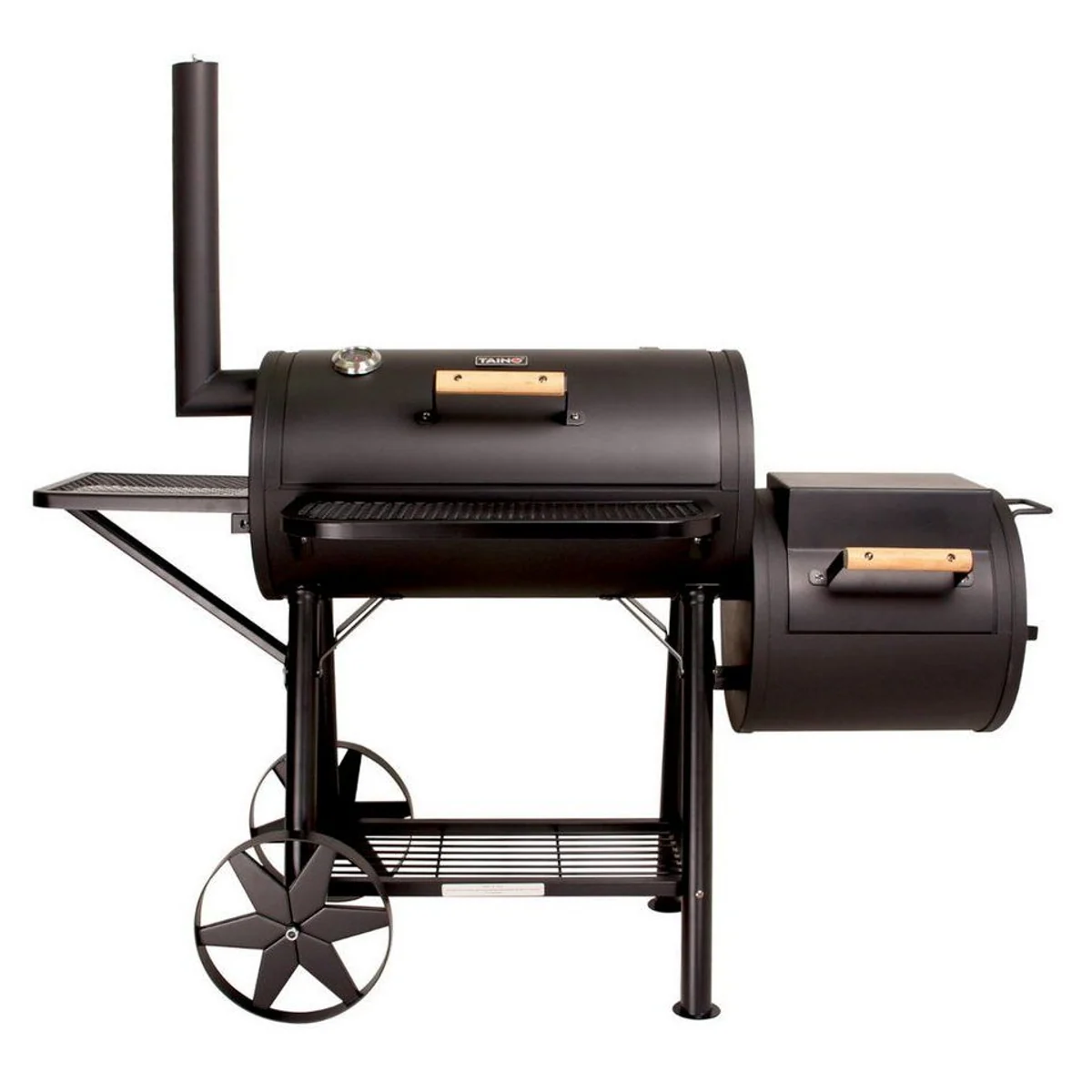 TAINO YUMA Smoker, 90 kg, 3,5 mm Wandstärke, edle Holzgriffe