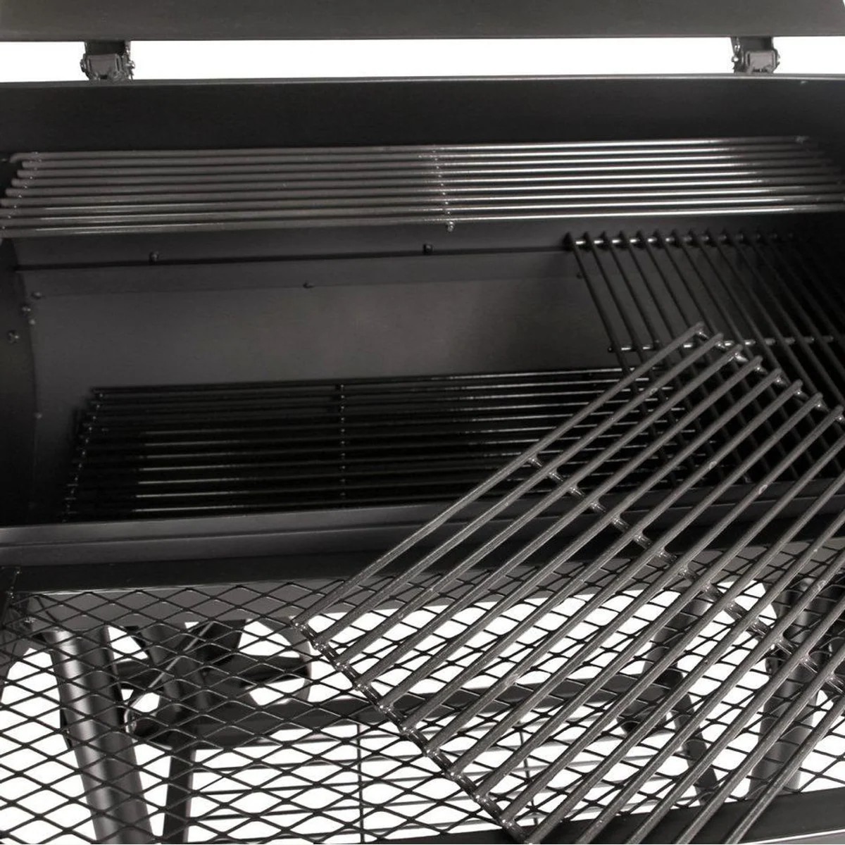 TAINO YUMA Smoker, 90 kg, 3,5 mm Wandstärke, edle Holzgriffe 3