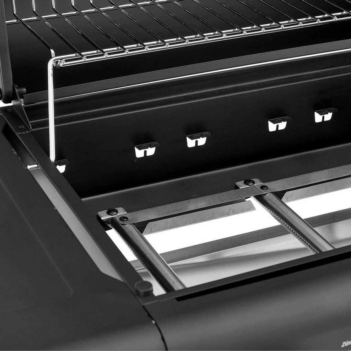 TAINO COMPACT 3+0 Gasgrill, 3 Edelstahlbrenner, klappbare Ablagen 5