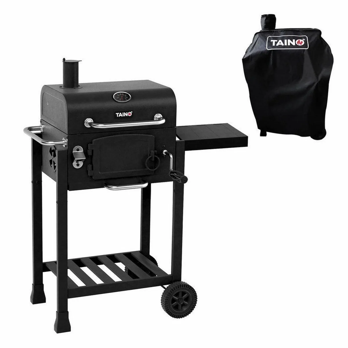 TAINO HERO Kombigrill, kompakt, höhenverstellbar, inkl. Abdeckhaube