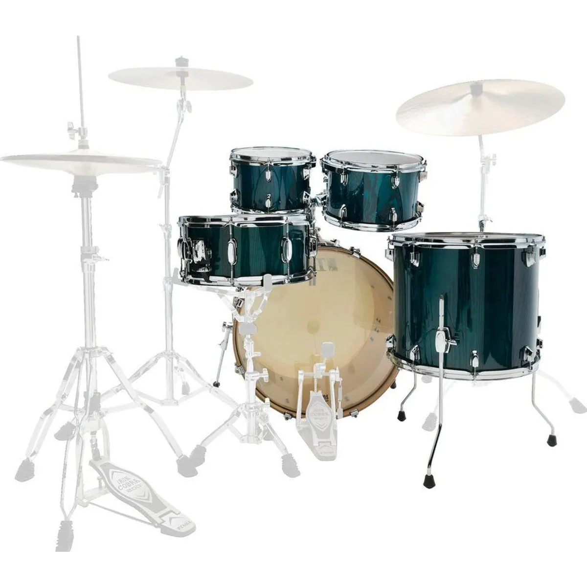 Tama Superstar Classic Drumkit, 5-teiliges Set, Ahornkessel, moderne Details 2