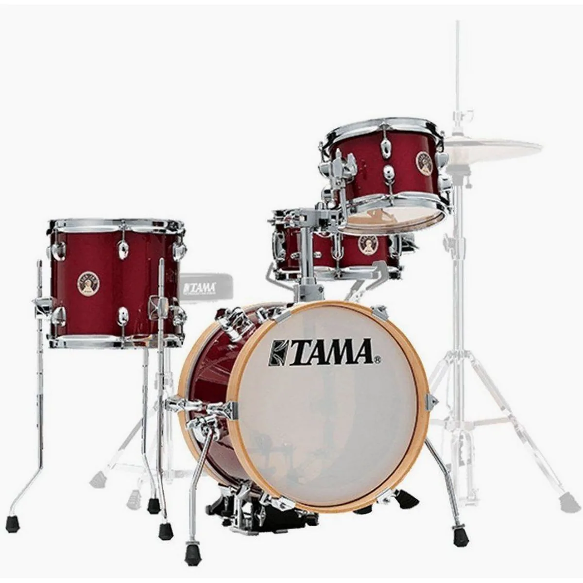 Tama LJK44S-CPM Club Jam Shell Kit, kompakt, authentischer Klang, schickes Design