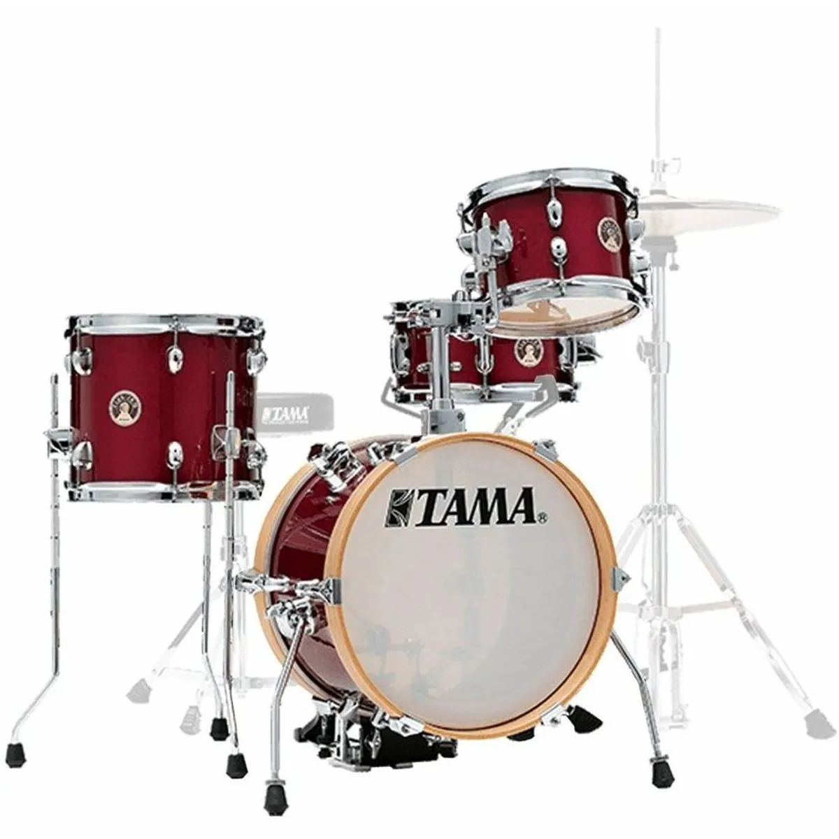 Tama LJK44S-CPM Club Jam Schlagzeug, kompakt, authentischer Sound, inkl. Drumsticks 2