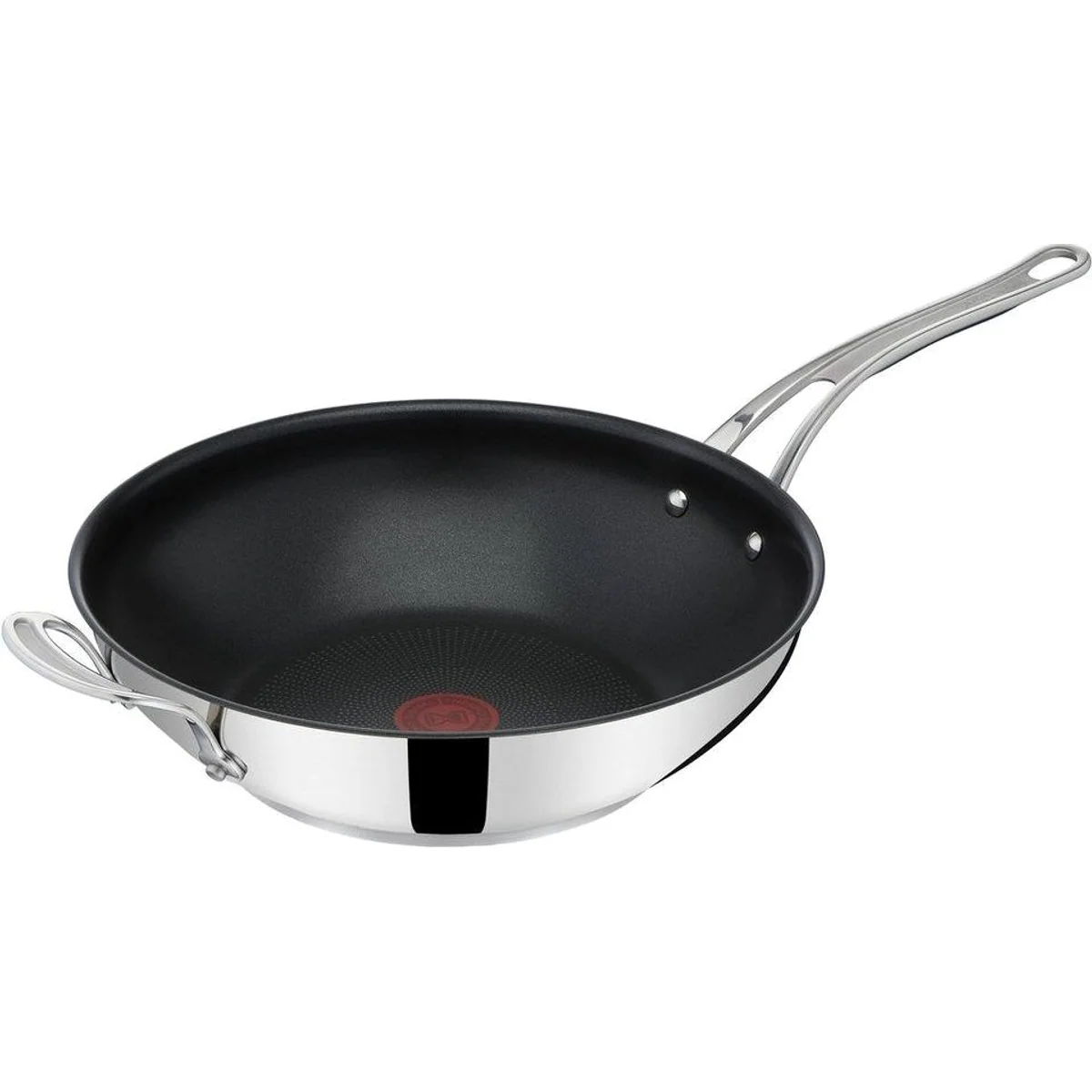 Tefal Wok Jamie Oliver Cook's Classic, Induktionsgeeignet, Edelstahl — Thermo-Signal, Antihaftversiegelung, Langlebig