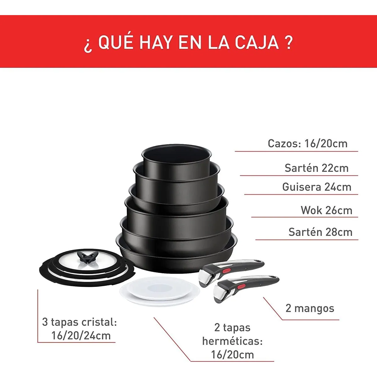 Tefal Ingenio Unlimited Topf-Set 13-teilig, vielseitig, langlebig, spülmaschinenfest 2