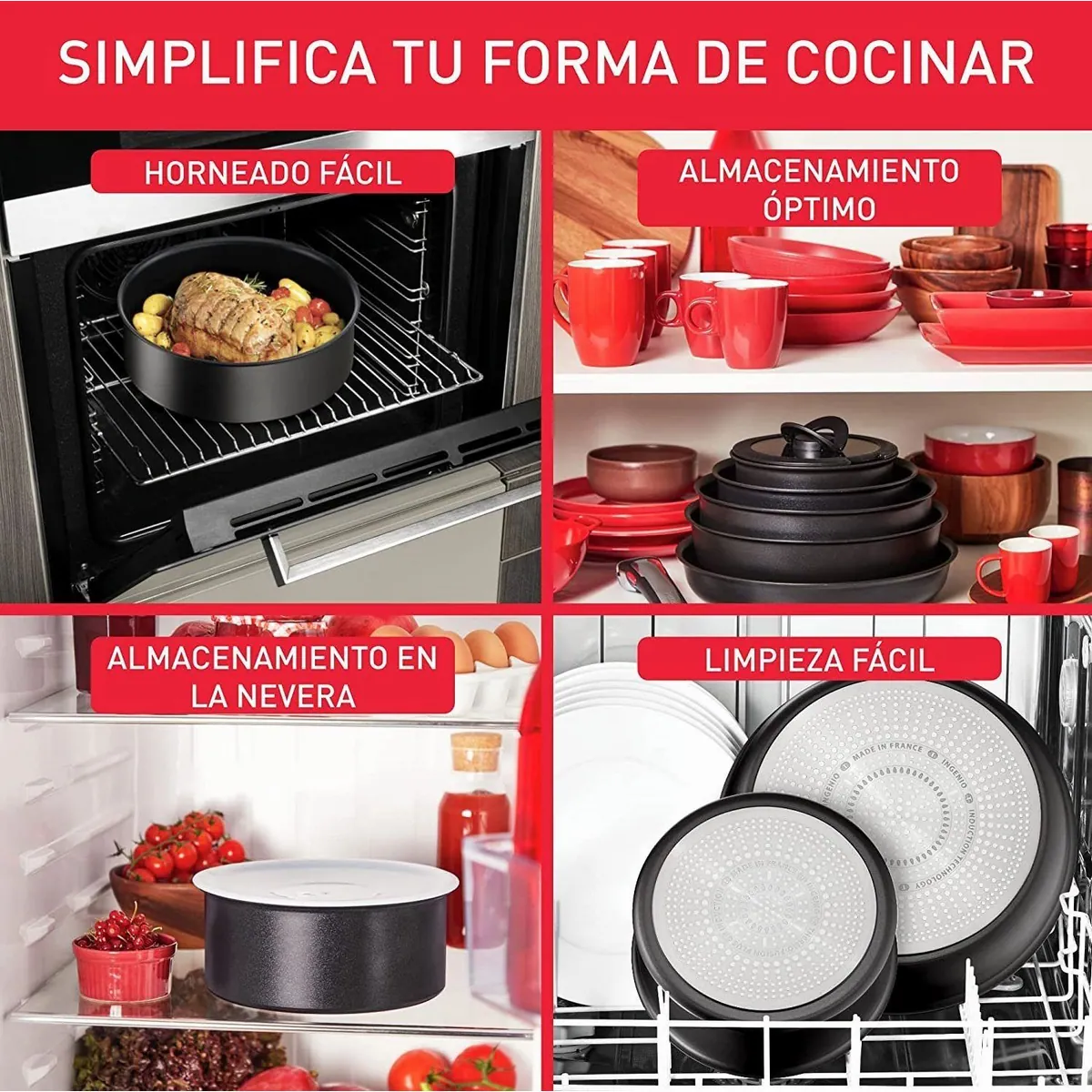 Tefal Ingenio Unlimited Topf-Set 13-teilig, vielseitig, langlebig, spülmaschinenfest 4