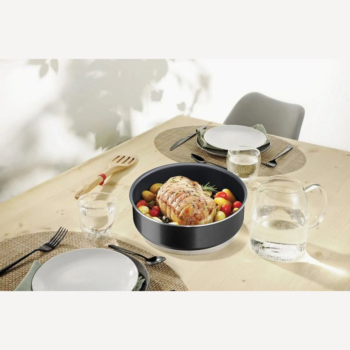 Tefal Ingenio Easy Cook & Clean Set, 10-teilig, abnehmbarer Griff, Antihaftversiegelung 5