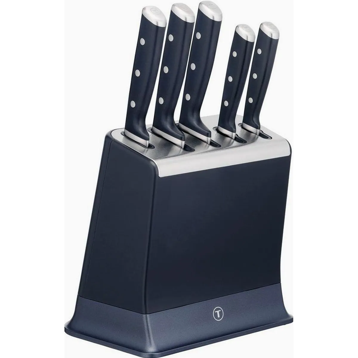 Tefal EverSharp Pro Messer-Set, 6-teilig, selbstschärfender Messerblock
