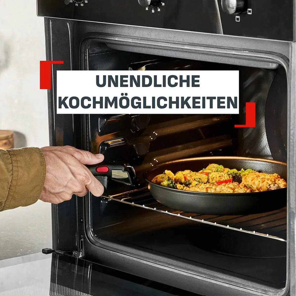 Tefal Ingenio Excellence Fusion Pfannen-Set, 14-teilig, stapelbar, abnehmbarer Griff, Induktion 5