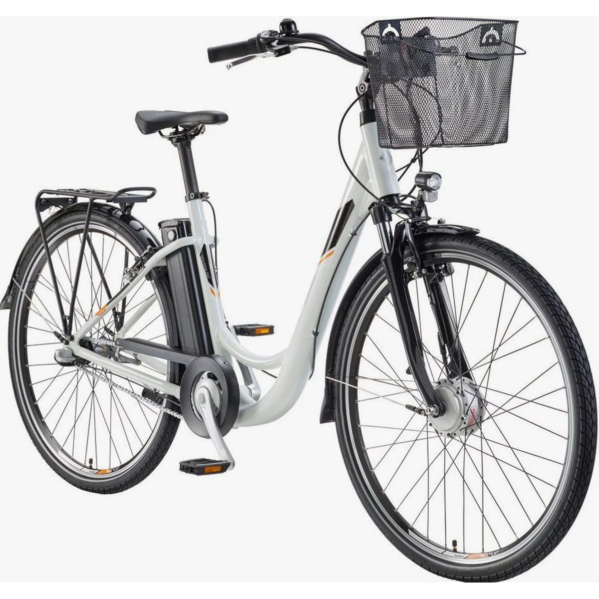 Telefunken E-Bike RC830, 250 W Frontmotor, 3-Gang Shimano, 531,3 Wh Akku