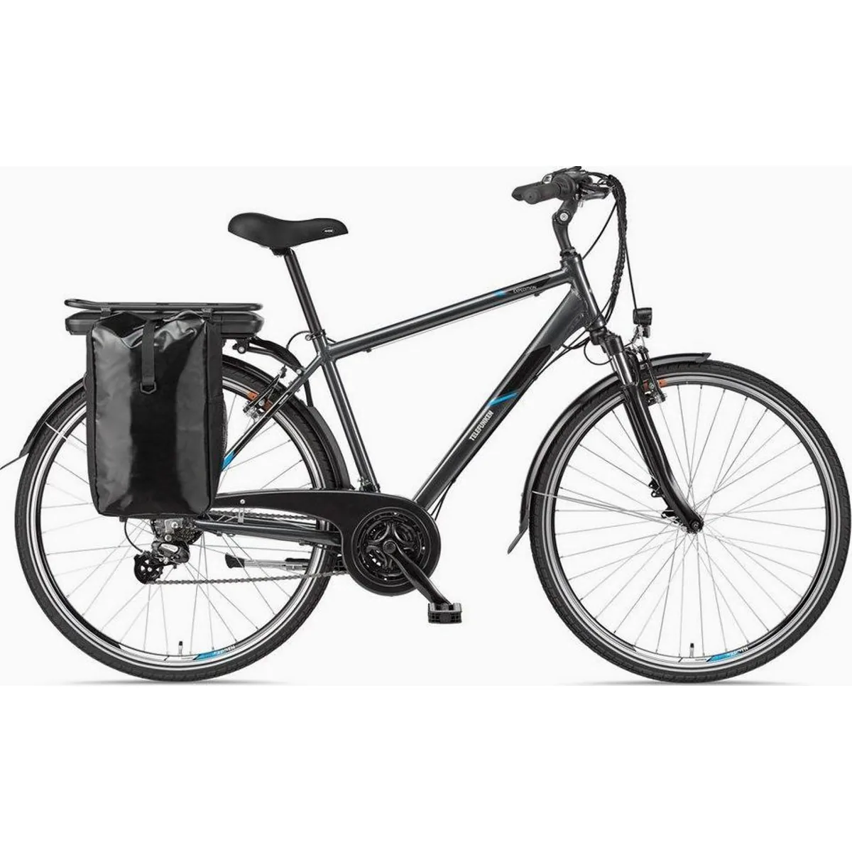 Telefunken Expedition XT481 E-Bike, 21-Gang Shimano, Reichweite bis 100 km