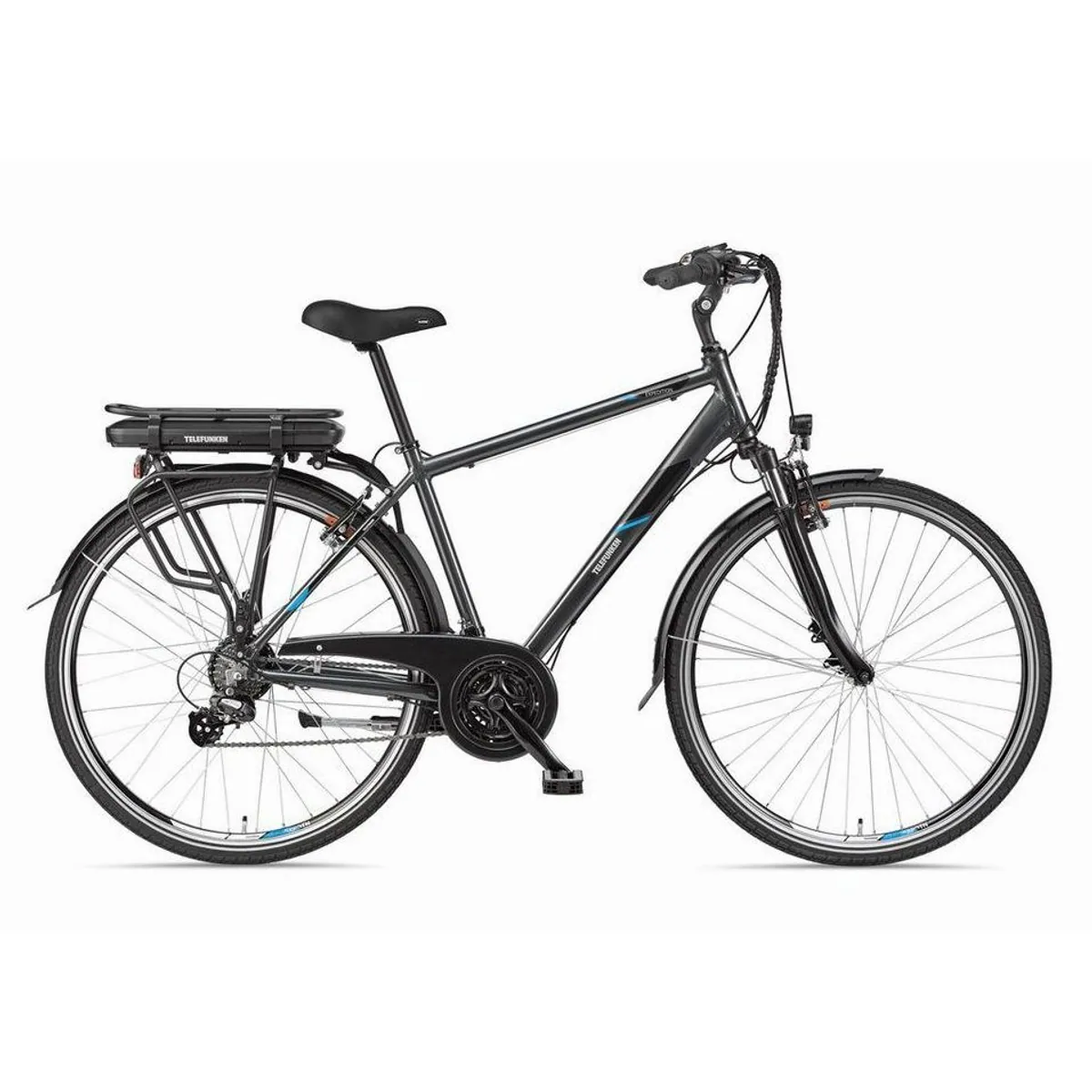 Telefunken Expedition XT481 E-Bike, 21-Gang Shimano, Reichweite bis 100 km 2