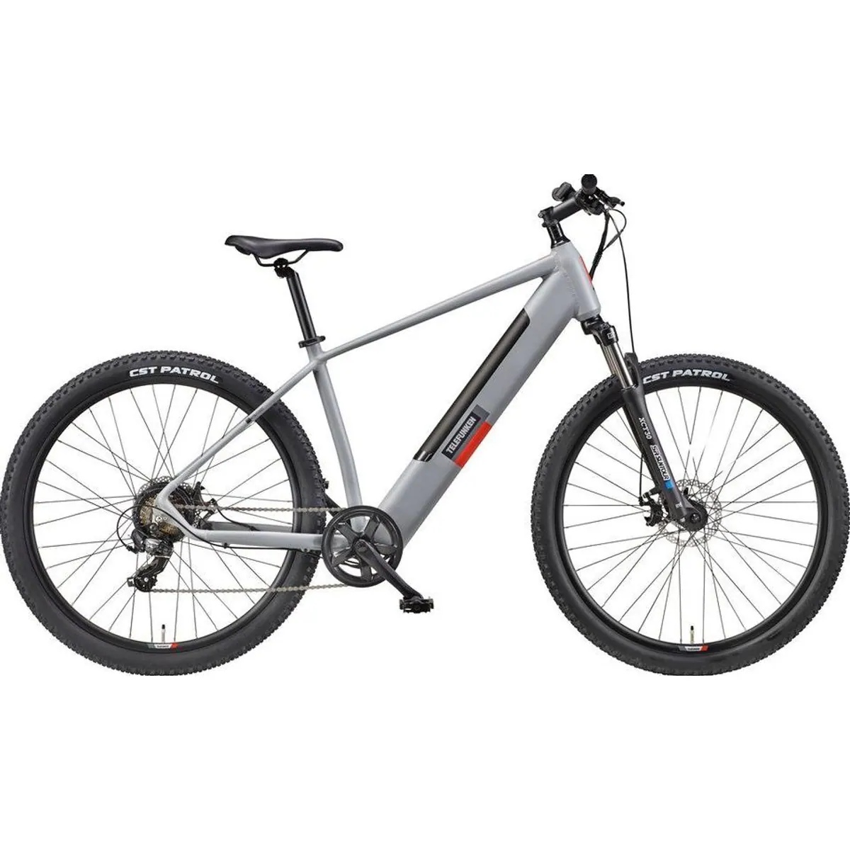 Telefunken E-Bike Aufsteiger M921, 7-Gang Shimano, leistungsstarker Heckmotor