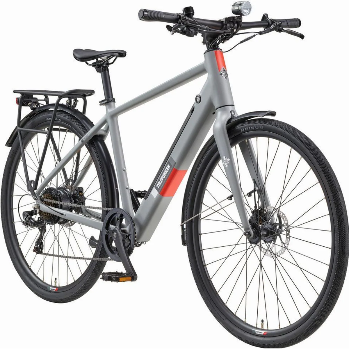 Telefunken UH200 E-Bike Cityrad, 7 Gang, 475,2 Wh Akku, Scheibenbremsen 2
