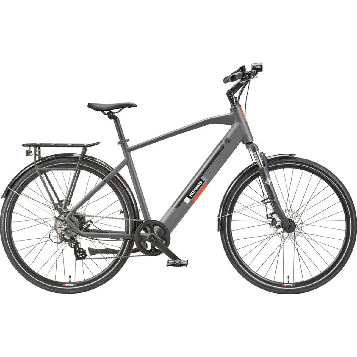 Telefunken E-Bike Expedition XT490 Herren, 8-Gang Shimano, 417,6 Wh Akku, 28 Zoll