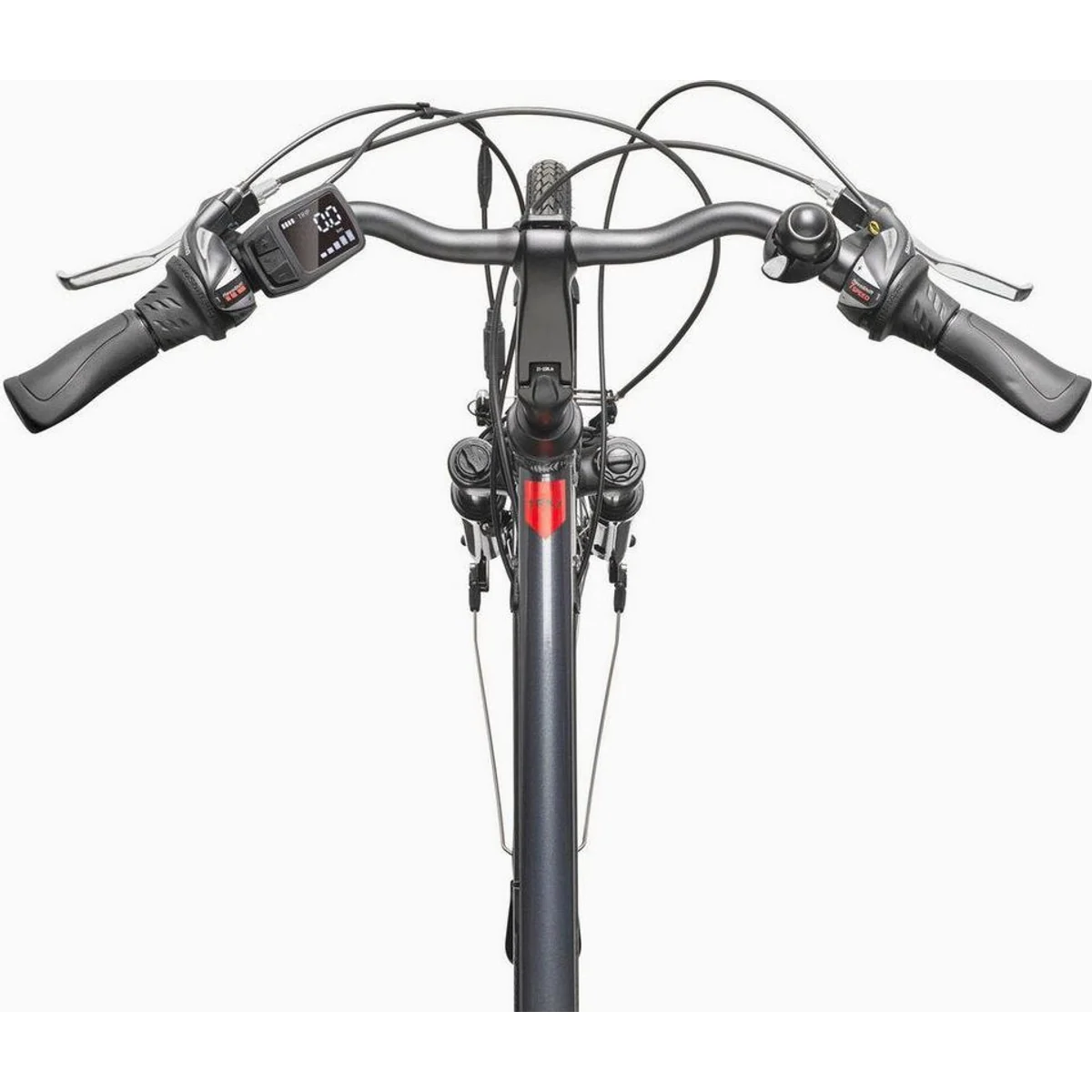Telefunken E-Trekking Expedition XT485 Herren, kraftvoller Heckmotor, 21-Gang Shimano Schaltung 4