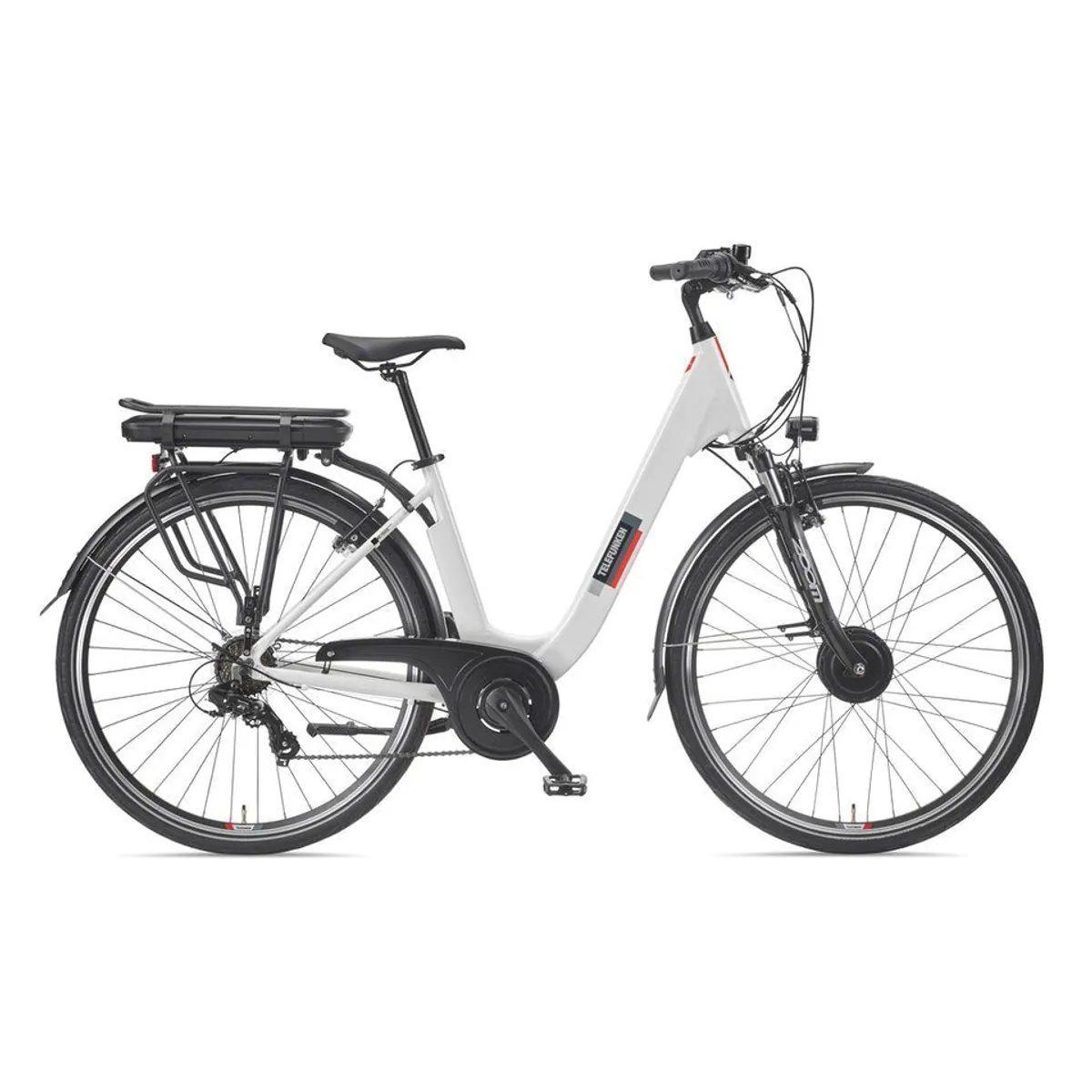 Telefunken E-Bike RC826, 250 W Frontmotor, 7-Gang Schaltung, 474 Wh Akku