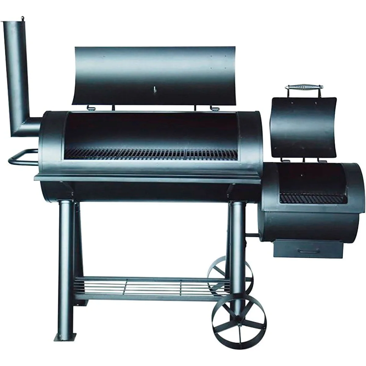 Tepro Smoker Milwaukee, 171x78,5x151 cm, gleichmäßiges Garen, einstellbare Temperatur, inkl. Thermometer 3
