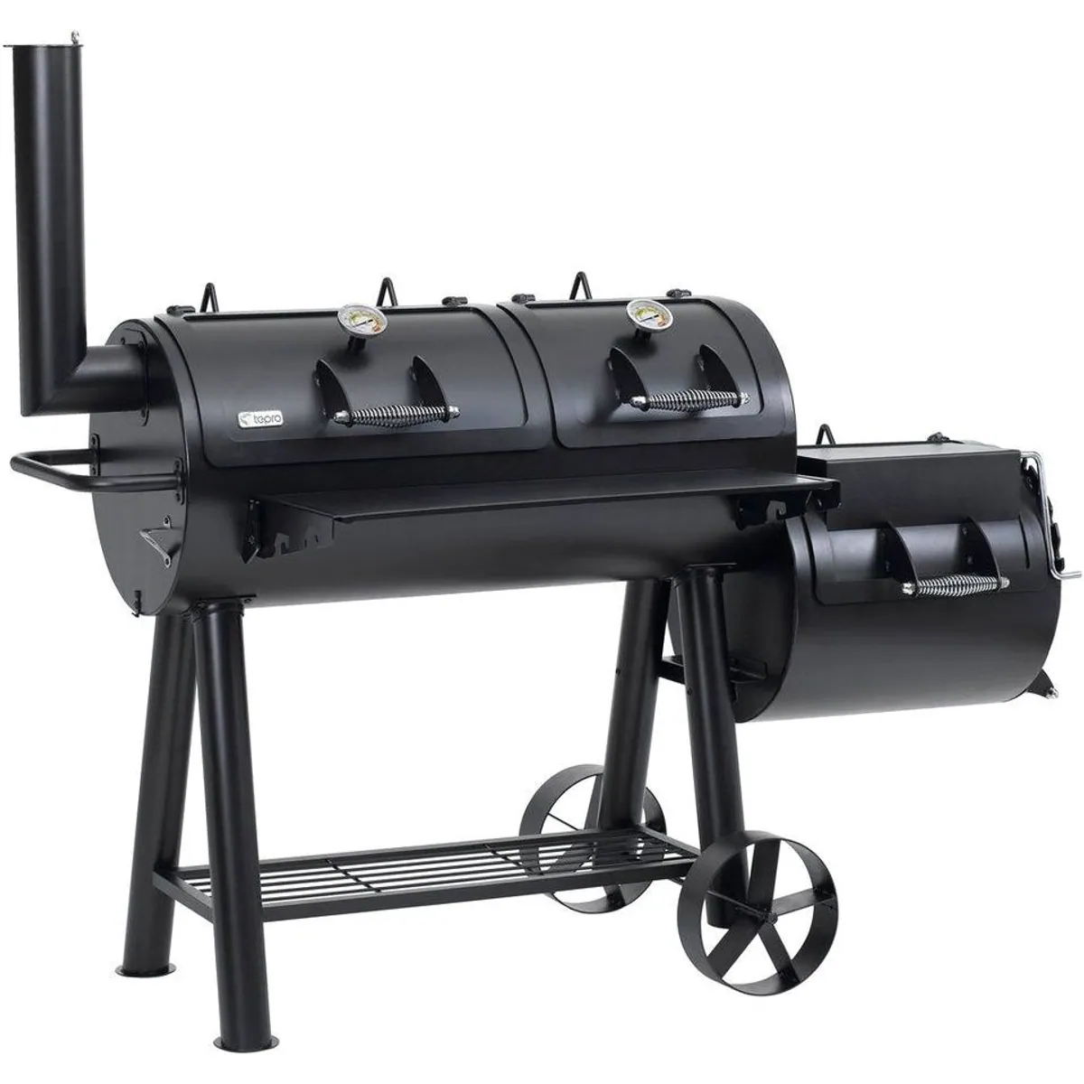 Tepro Smoker Indianapolis, vielseitig, robust, mit Thermometer