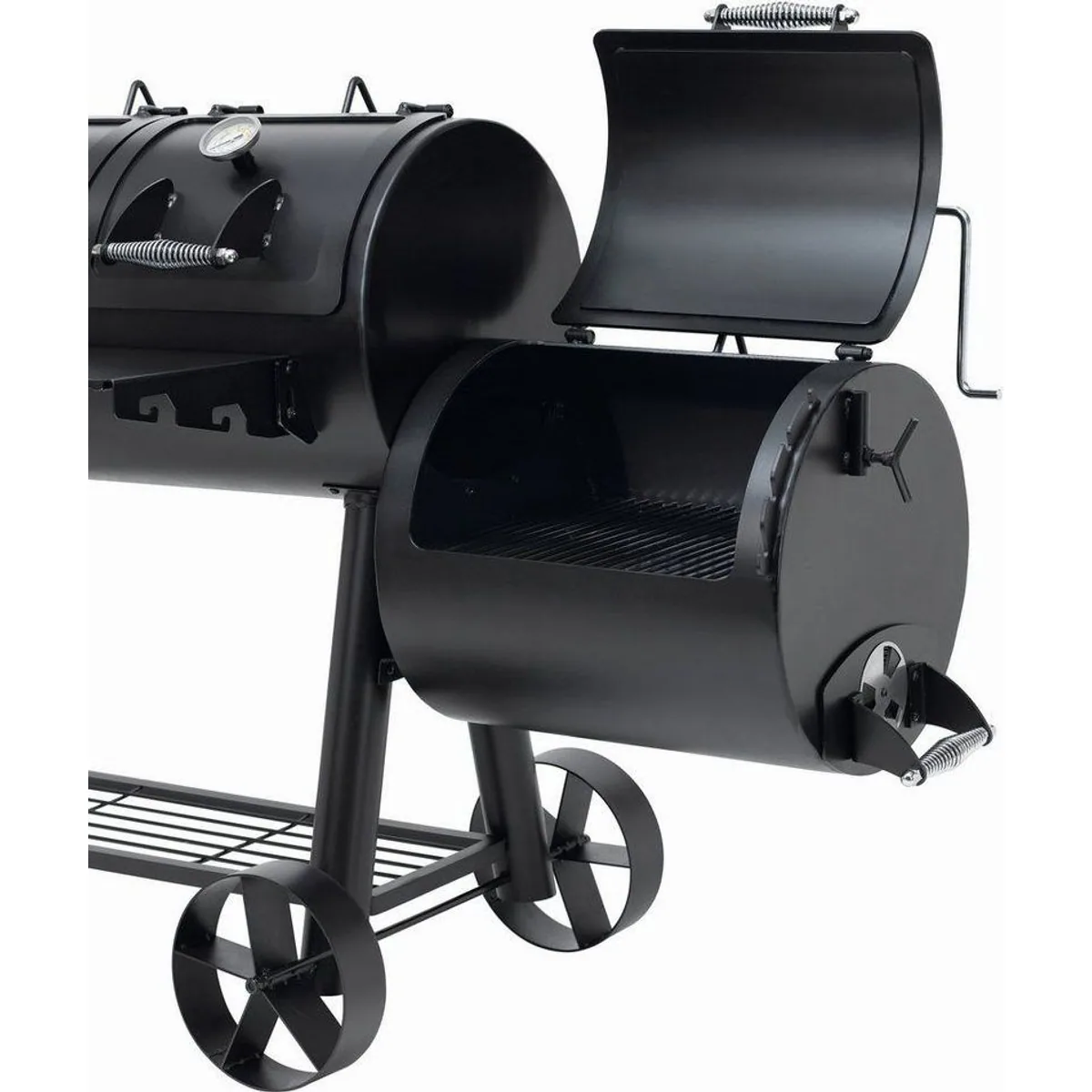 Tepro Smoker Indianapolis, vielseitig, robust, mit Thermometer 4