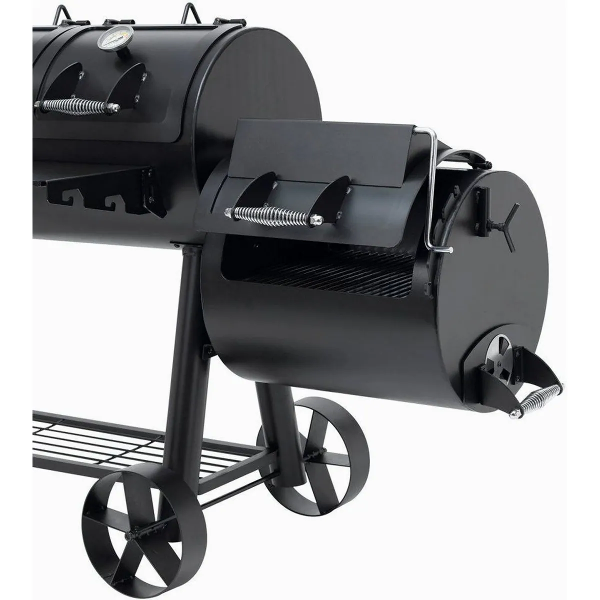 Tepro Smoker Indianapolis, vielseitig, robust, mit Thermometer 5