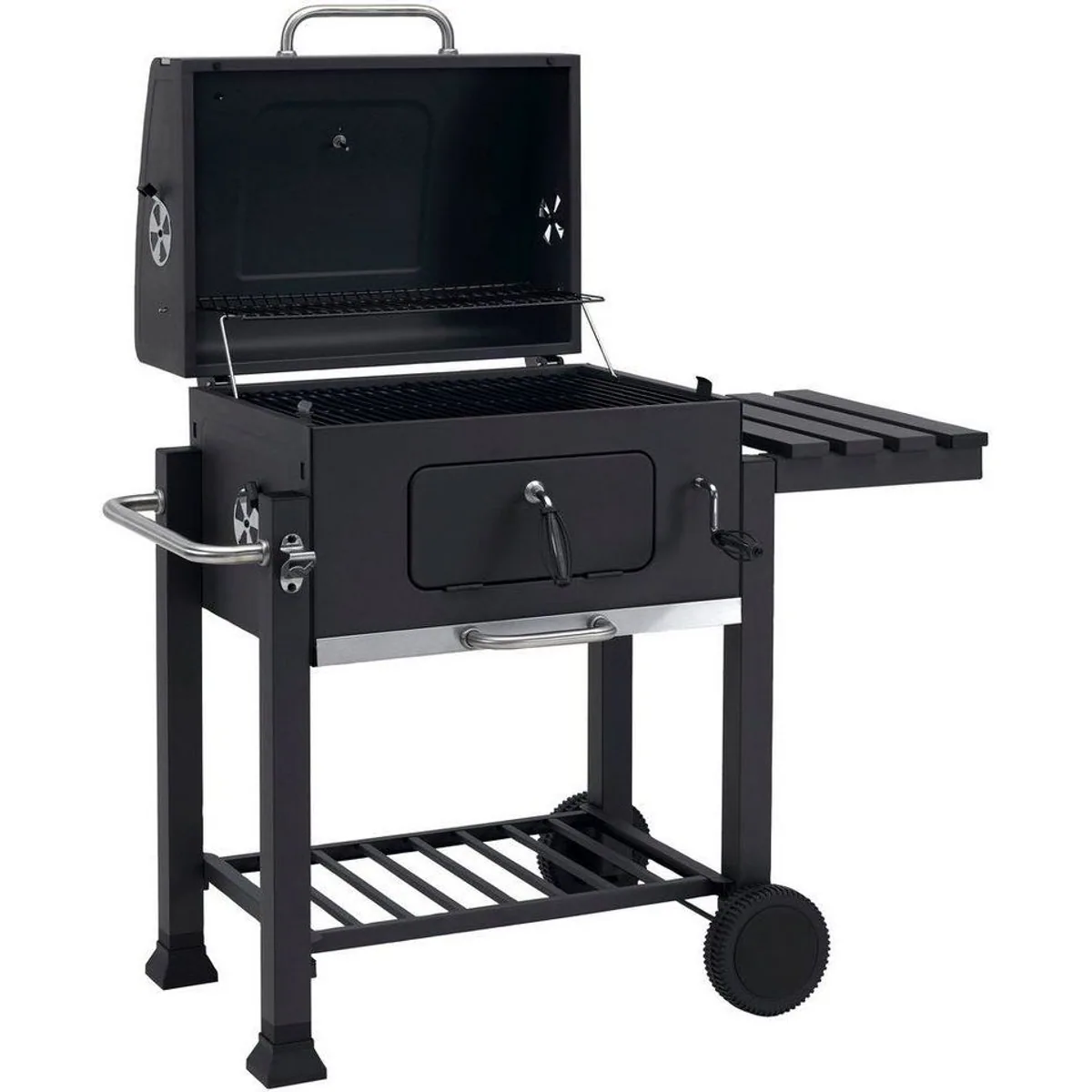 Tepro Toronto Click Holzkohlegrill, großzügige Grillfläche und praktische Ausstattung 5