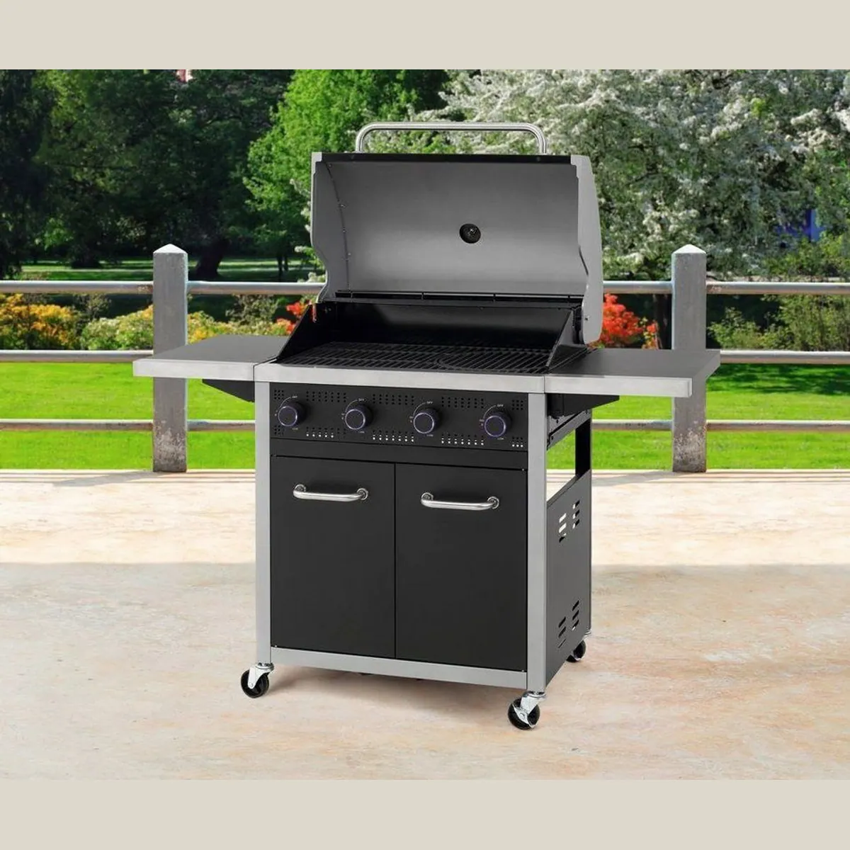 Tepro Gasgrill Seattle 4, großzügige Grillfläche, vier leistungsstarke Brenner 2