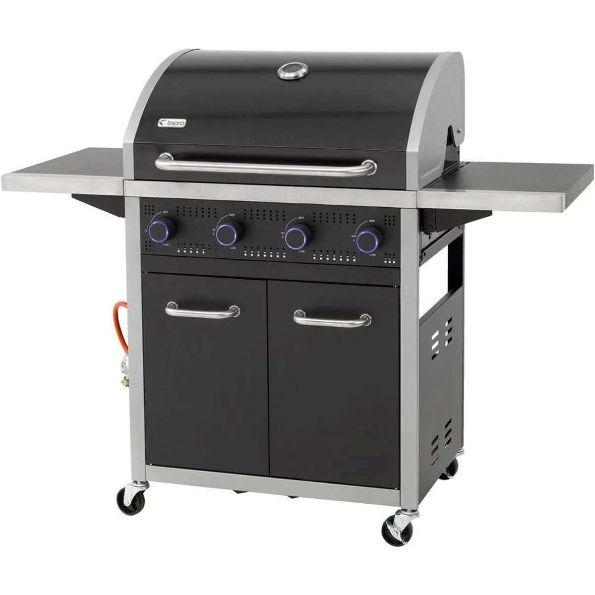 Tepro Gasgrill Seattle 4, großzügige Grillfläche, vier leistungsstarke Brenner 3