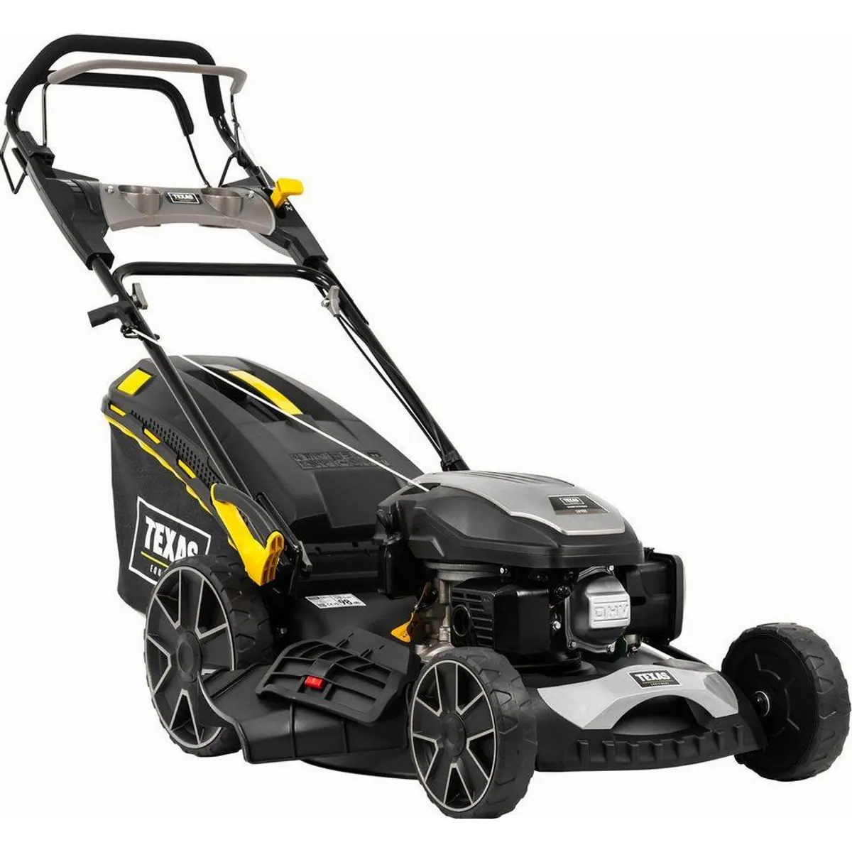 Texas Razor 5121TR/W Benzin-Rasenmäher, 51 cm Schnittbreite, 4-in-1-Funktion