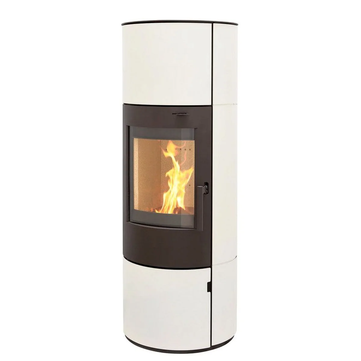 Thermia München XL Kaminofen, 7 kW, Panorama-Sichtscheibe, Dauerbrand