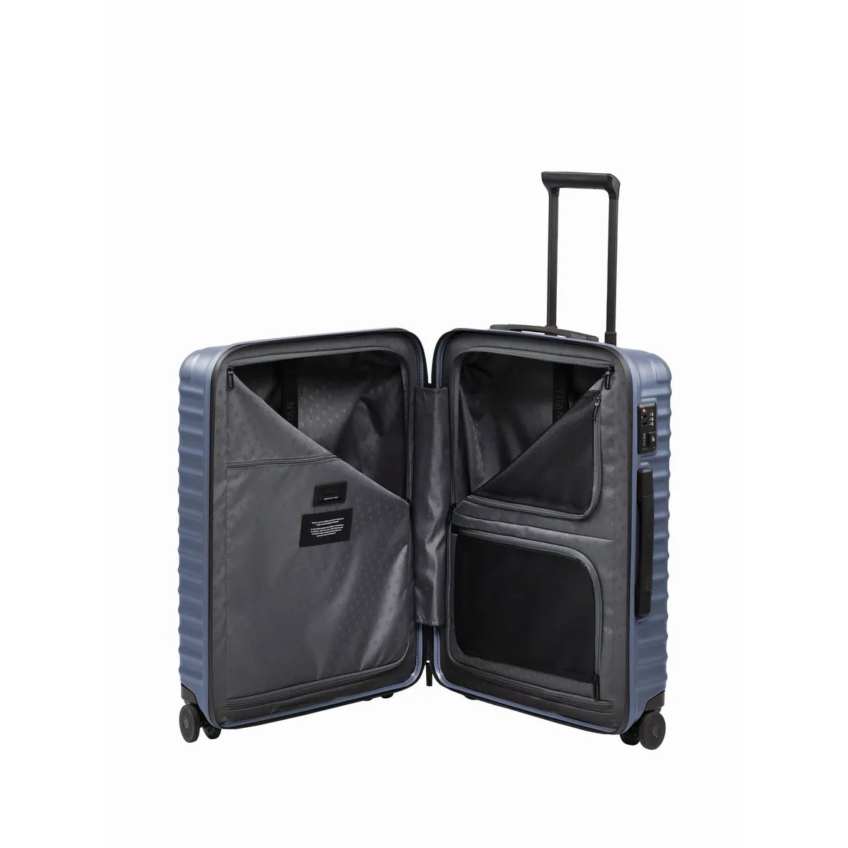 TITAN UPGRADE Trolley M, kratzresistente Hartschale, TSA-Schloss, 4 leise Rollen 4