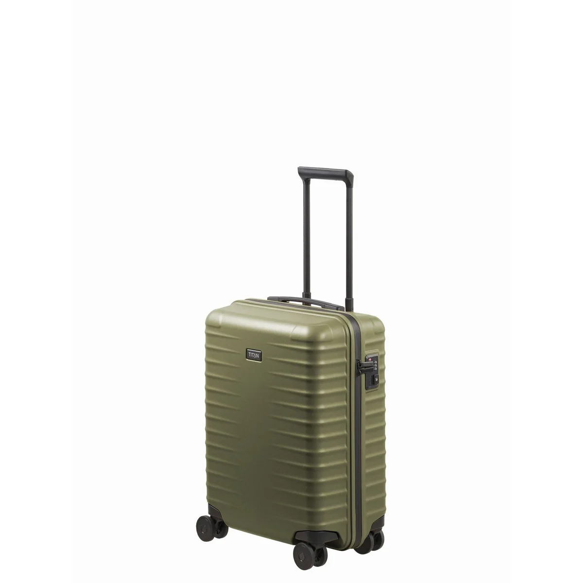Titan UPGRADE Trolley Koffer, kratzresistente Oberfläche, 4 Rollen, clevere Innenaufteilung
