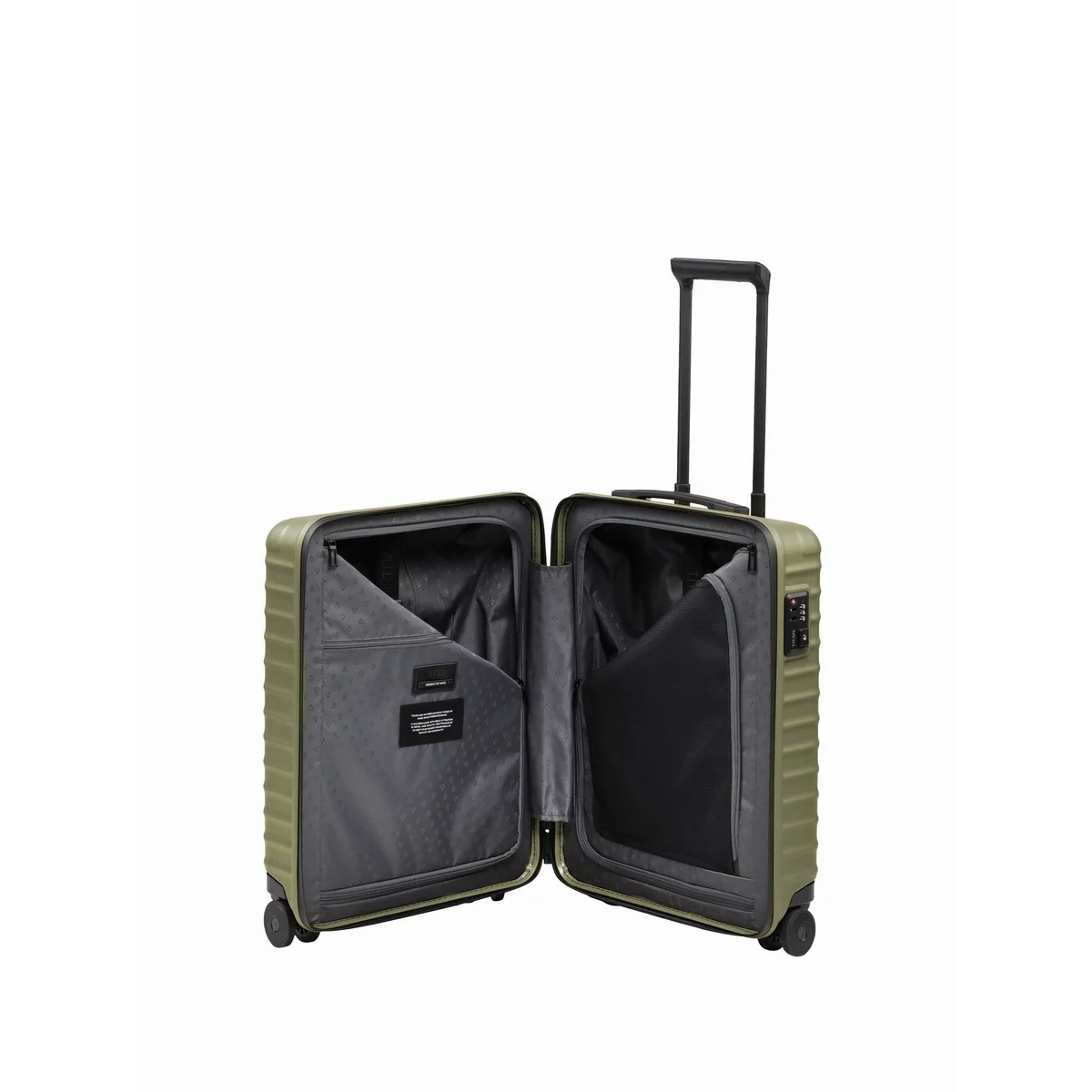 Titan UPGRADE Trolley Koffer, kratzresistente Oberfläche, 4 Rollen, clevere Innenaufteilung 4