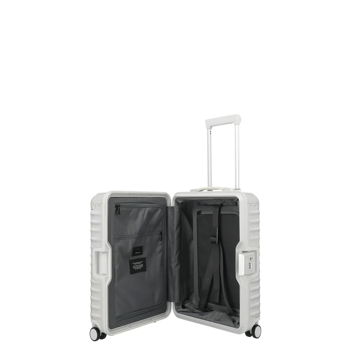 Titan ETERNITY Aluminium Trolley, handgefertigt, TSA-Verschluss, leise Rollen 4