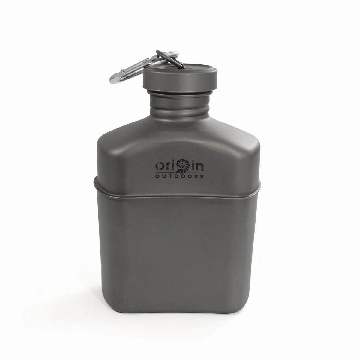 Titan Feldflasche 1 L, ultraleicht, robust, spülmaschinenfest