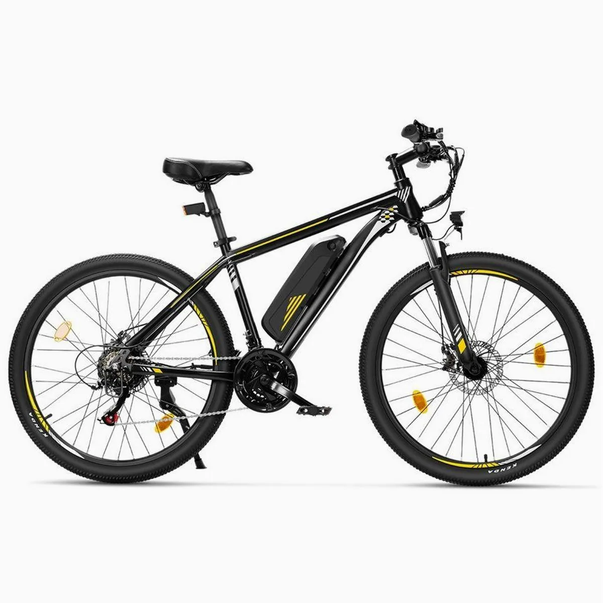 Touroll E-Bike U1 Trekkingrad, 250 W Motor, 468 Wh Akku, 21-Gang Shimano