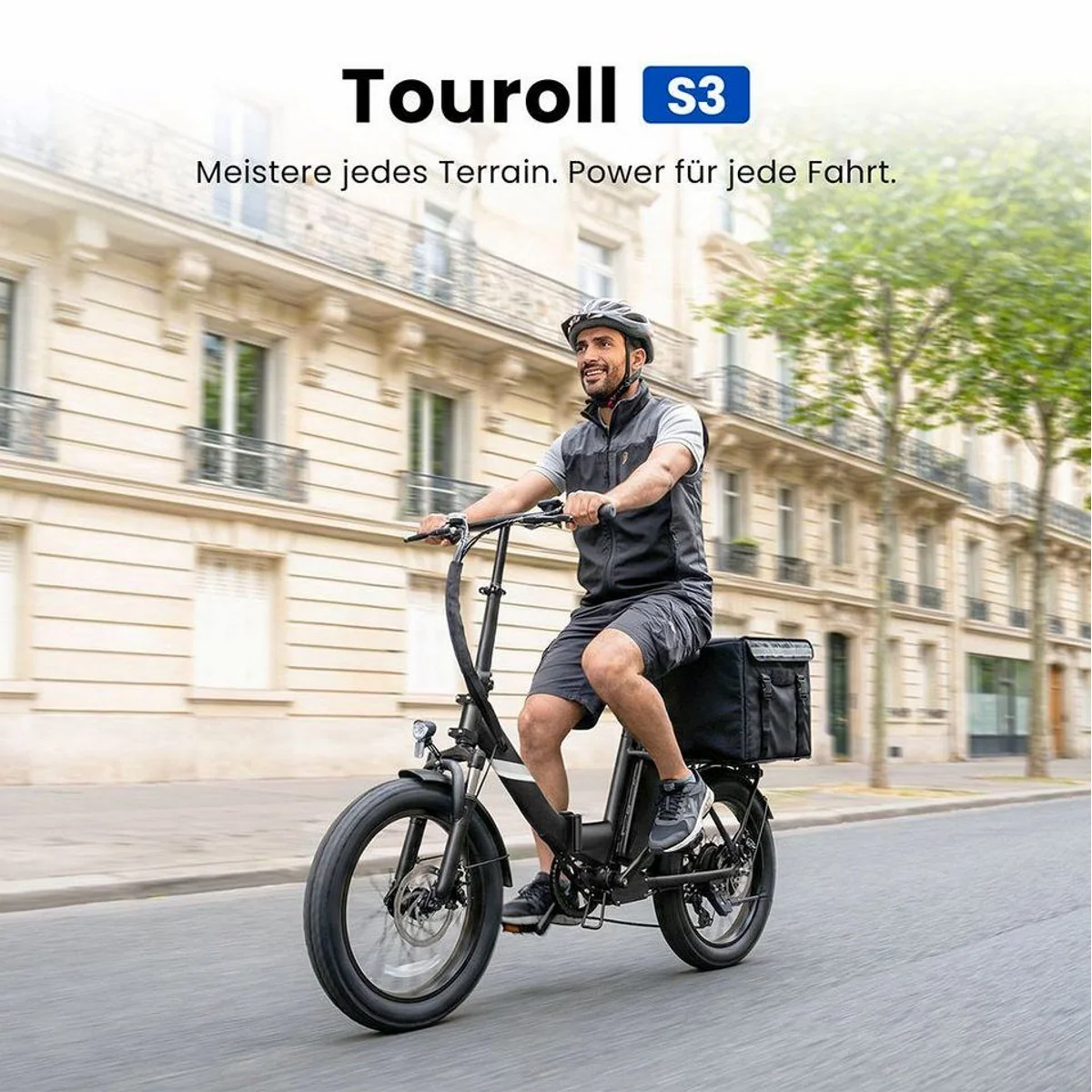 Touroll S3 E-Bike 20 Zoll, 7-Gang Shimano, abnehmbarer Akku, 25 km/h 2