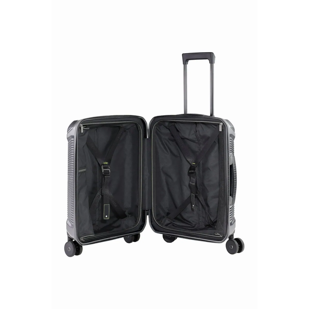 Travelite MILLENNIUM Trolley, leichtes Polycarbonat, 4 Rollen, praktische Innenaufteilung 5