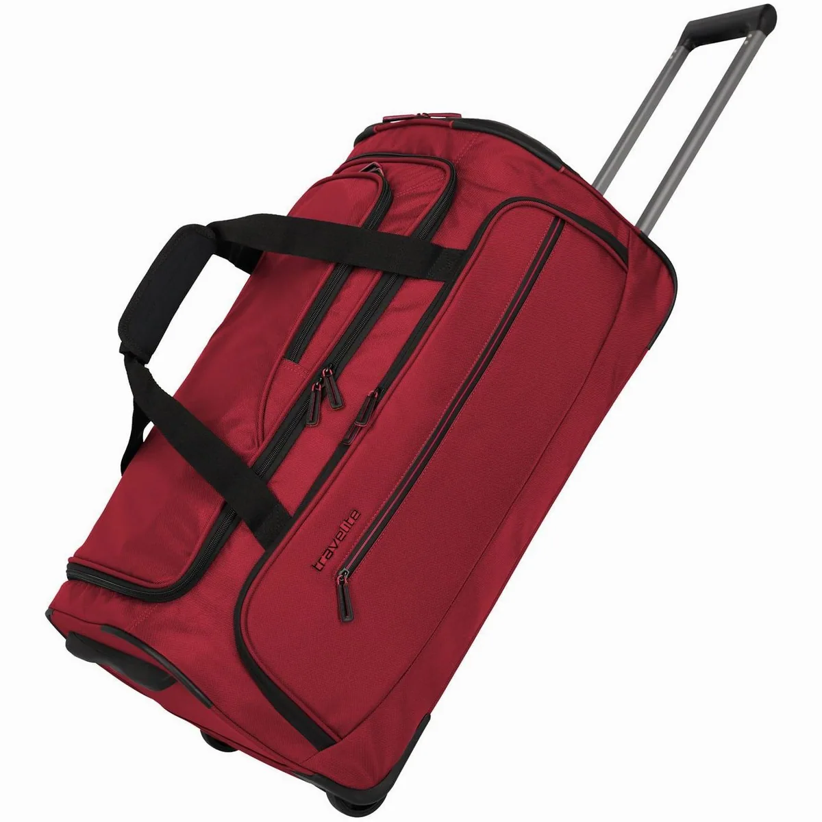 Travelite Crosslite 5.0 Reisetasche M, geräumig, rollbar, strapazierfähig