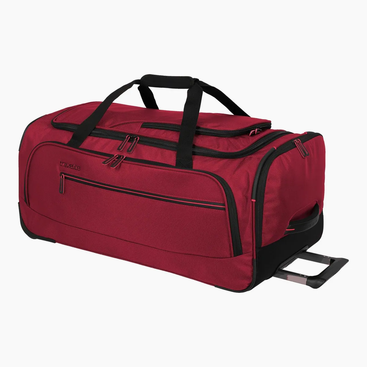 Travelite Crosslite 5.0 Reisetasche M, geräumig, rollbar, strapazierfähig 3