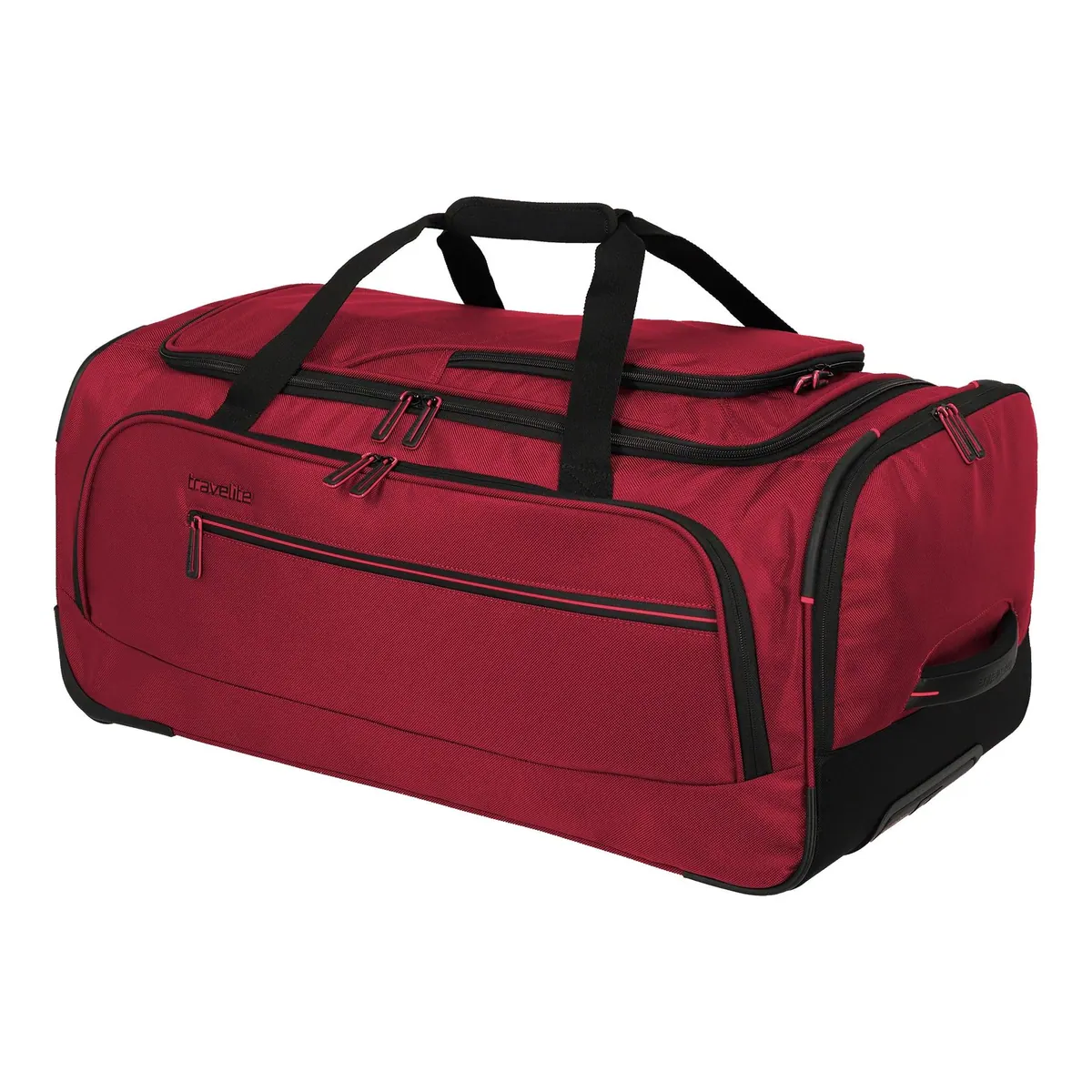 Travelite Crosslite 5.0 Reisetasche M, geräumig, rollbar, strapazierfähig 4